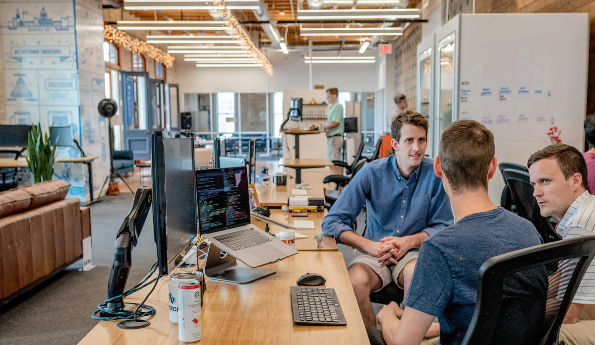 Afbeelding modern kantoor